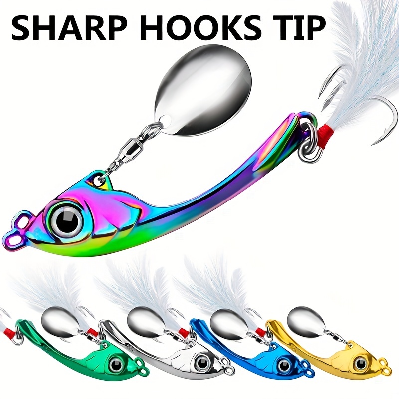 Fishing Spoons Fishing Lures Jig Trout Lures Bass Trout Pike - Temu