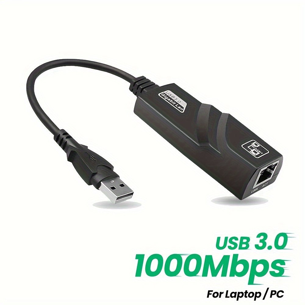 Adaptateur USB C Vers Ethernet Concentrateur USB 3.0 USB - Temu