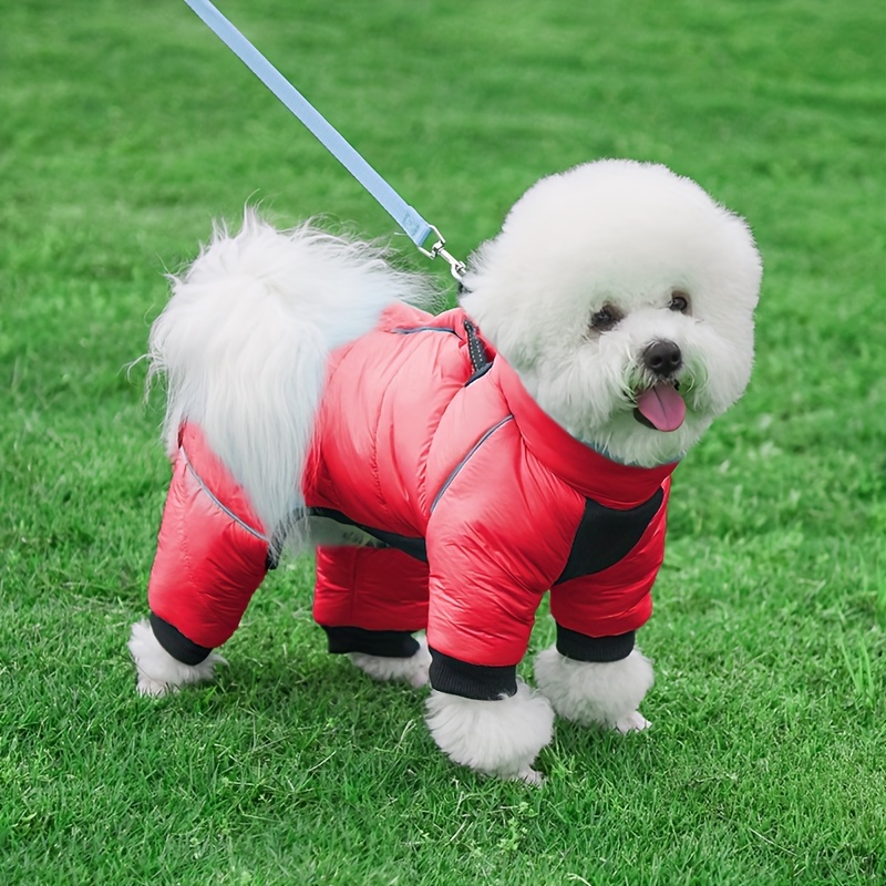 Abrigo de invierno para mascotas Ropa para perros Ropa de invierno Ropa  abrigada para perros, Tamaño: XXXL (Rojo)