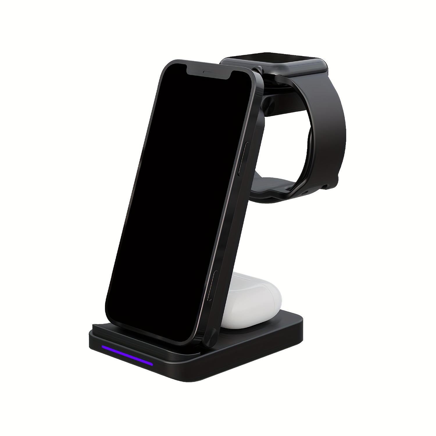 1 Foldable Wireless Charger Stand Qi Fast Charging Station - Temu United  Kingdom