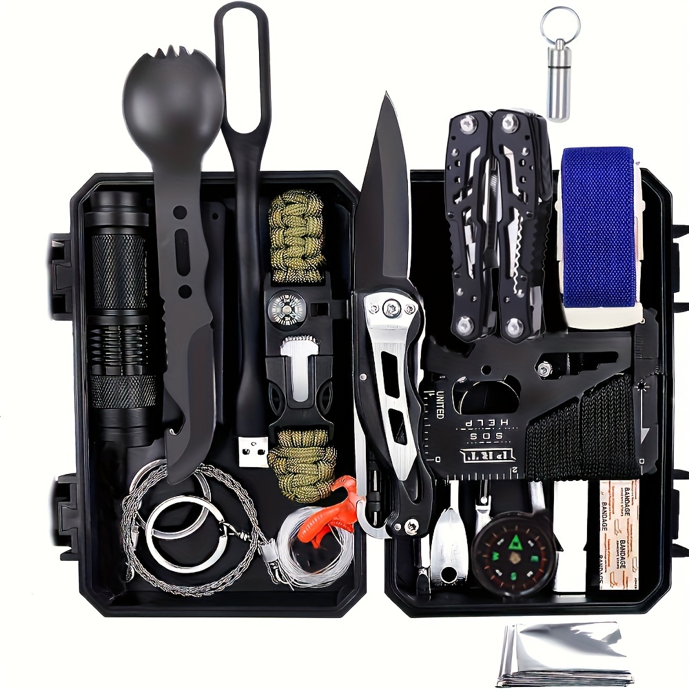 Survival Kit, Gifts for Men Husband Dad, Emergency Survival Gear
