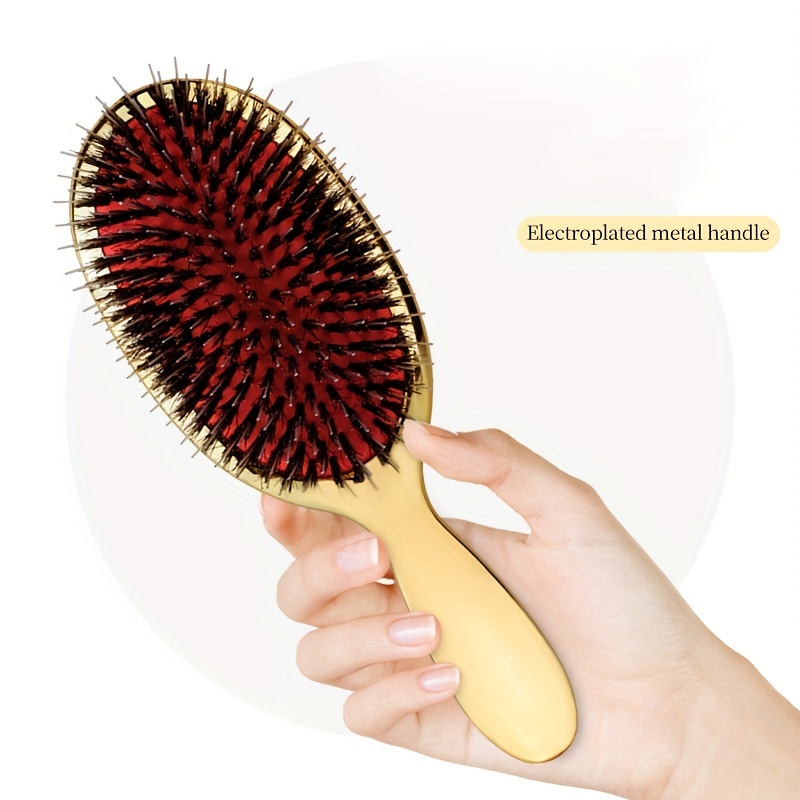 Hairdressing Comb Oval Paddle Scalp Massage Hair Comb Anti Temu