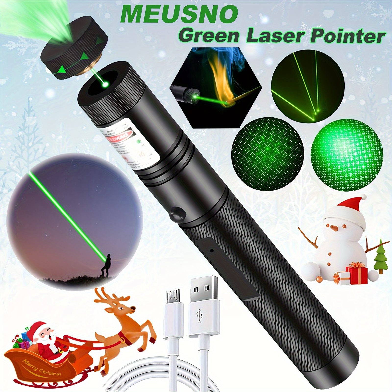 Stylo laser de couleur vert très puissant