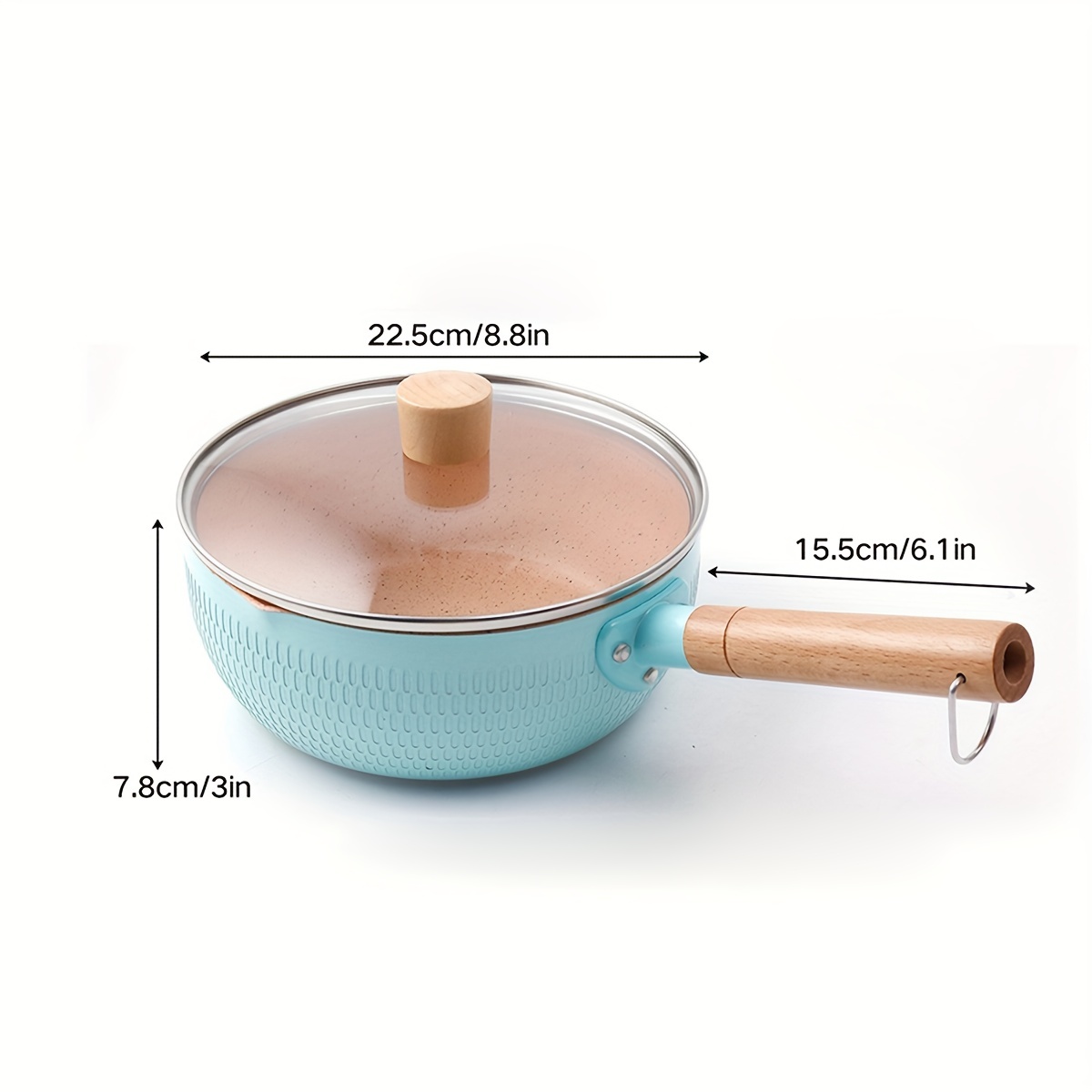 Stainless Steel Yukihira Pan, Japanese-style Yukihira Flat Pan, Non-stick  Soup Pot With Cover, Food Supplement Pan, Instant Noodle Pot, Wooden Detachable  Handle Cook Pot, Soup Pot, Milk Pot, Cookware, Kitchenware - Temu