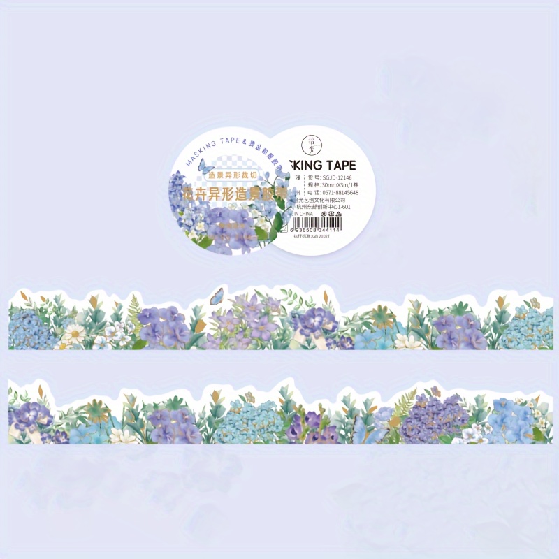 Flower Special shaped Landscaping Tape Pastoral Style - Temu