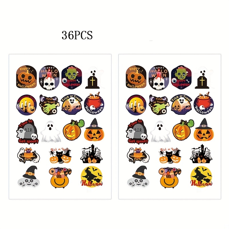 Halloween Candy Stickers