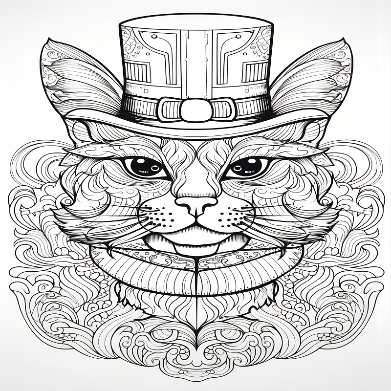(Original, Upgraded, A4 Paper Thickened 20 Pages) 1 Mandala Animal Theme  Coloring Book Adult Soothing Stress Coloring Book Halloween Christmas  Holiday