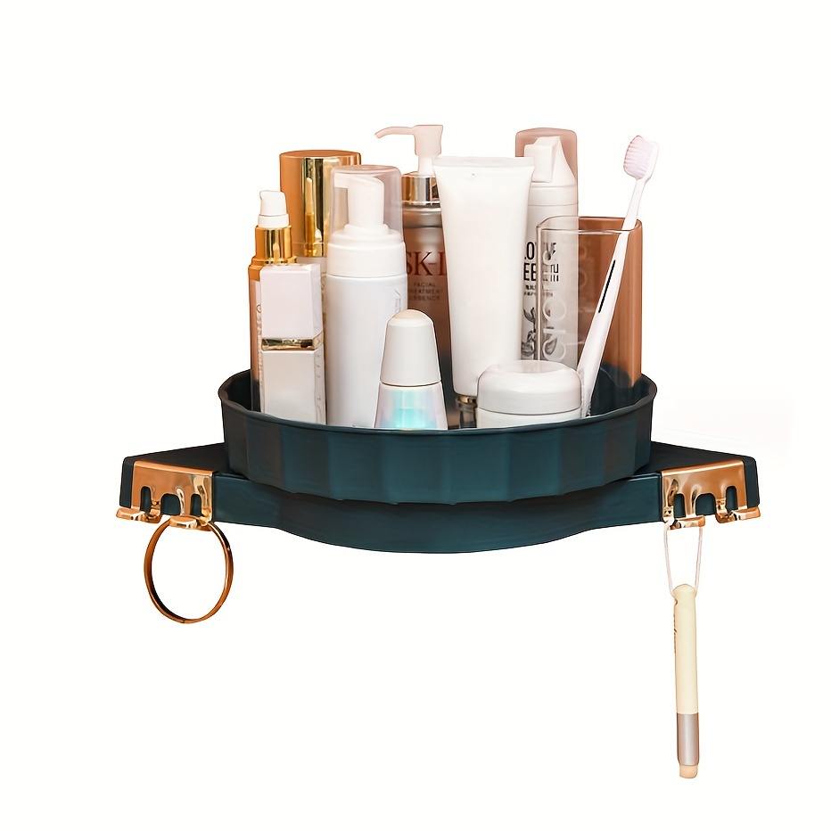 360°rotatable Tray Rack Bathroom Shower Caddy Corner Shampoo - Temu Canada