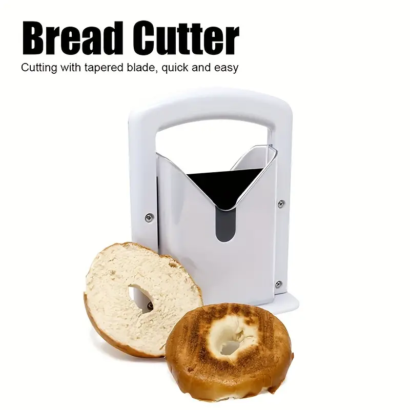1pc bread knife bread slicer bread knife evenly sliced auxiliary cutting tool for bakery home kitchen accessories food grade plastic kitchen home auxiliary bread cutting tool for homemade bread details 3
