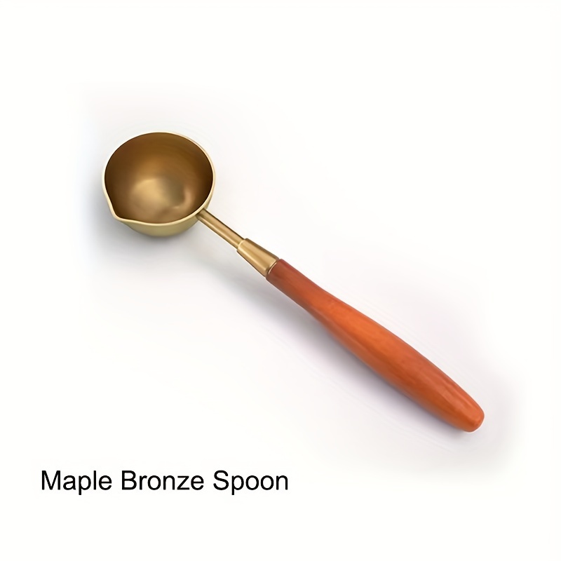 Wax Seal Spoon Antique Bronze Sealing Wax Spoon Bronze Metal - Temu