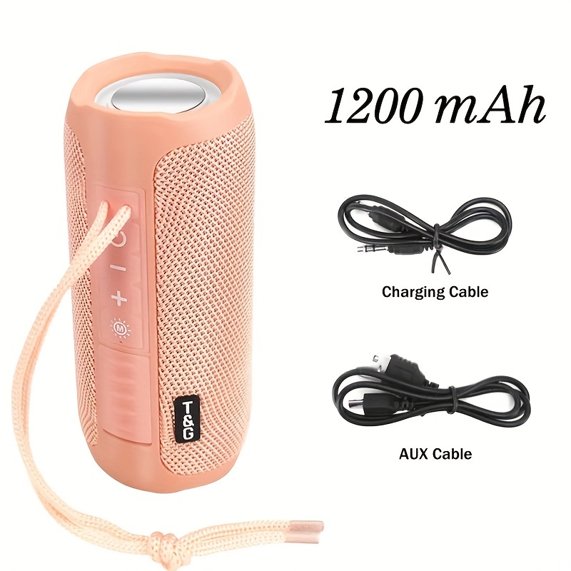JBL Charge 4 Wireless Portable Bluetooth Waterproof Stereo Speaker Pink +  AUX Audio Cable
