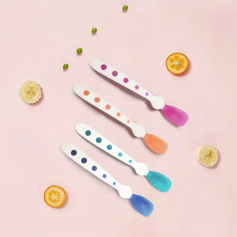 Baby Spoons Gift Set - Soft Tips, Training Spoons For Infants & Toddlers -  Perfect For Feeding & Support! - Temu