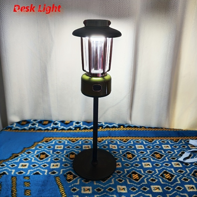 Retro Portable 2200mah Camping Lantern Vintage 4 Lighting - Temu