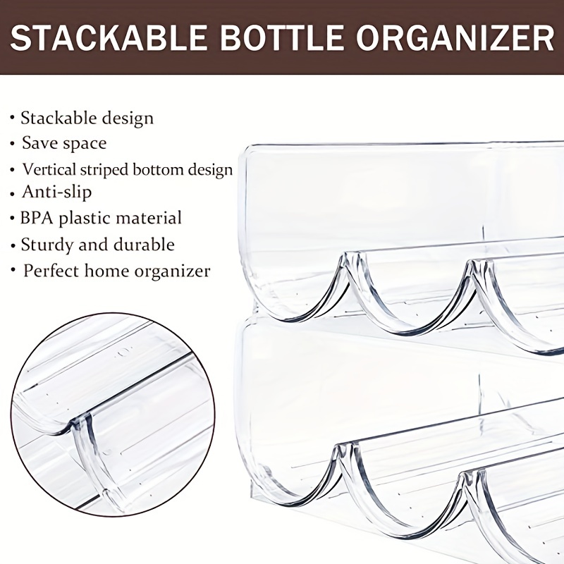 boailydi Water Bottle Organizer for Cabinet, Expandable Water Bottle  Storage Rack, Water Bottle Shelf Storage for Flask, Travel Mugs, Tumbler,  Kitchen
