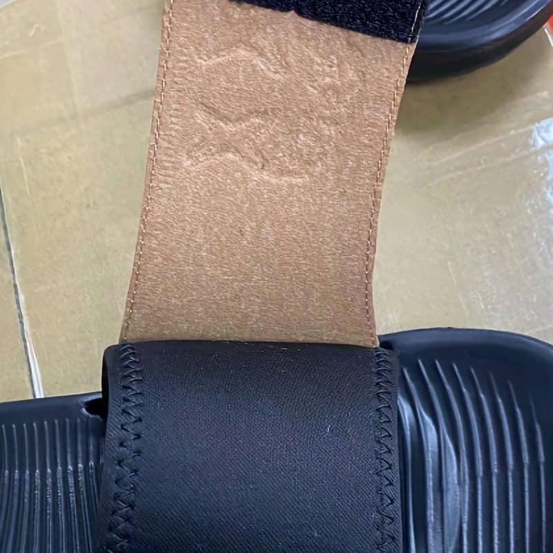 Men's Adjustable Hook & Loop Outdoor Slides