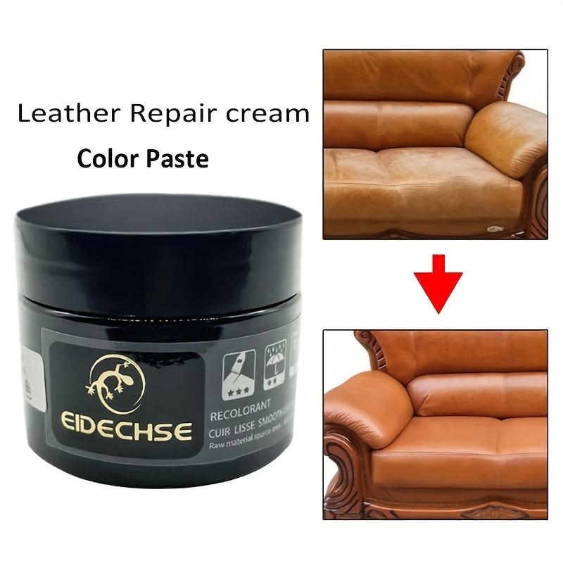 The easy way to darken faux leather