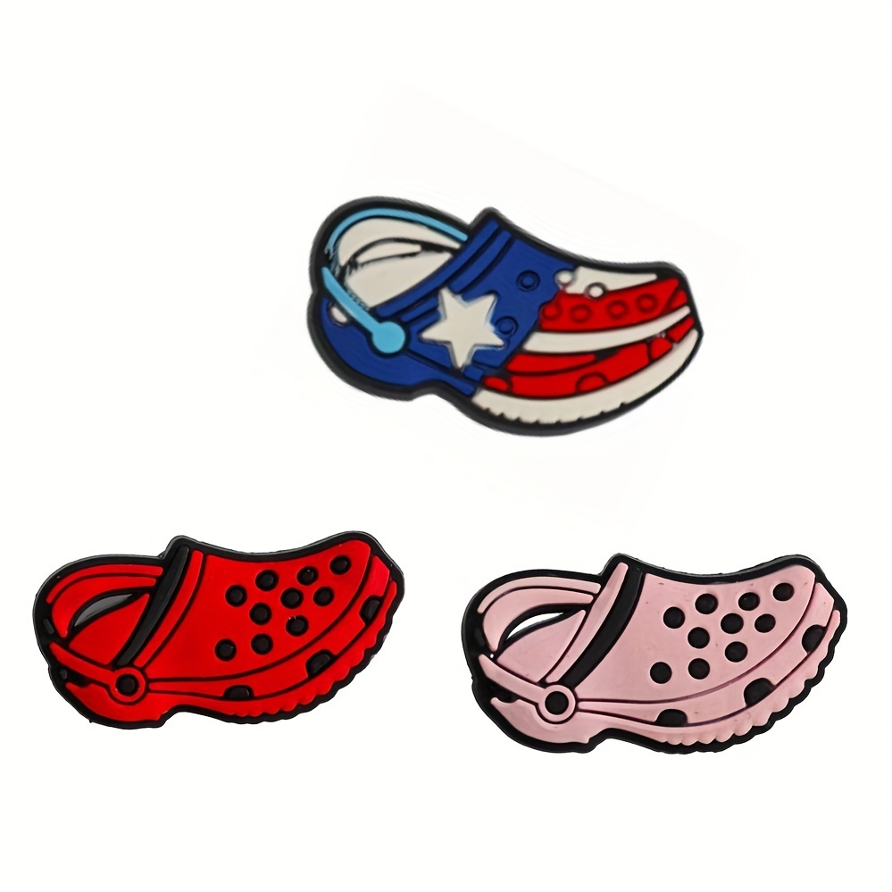 10/20pcs Random Cartoon Shoes Charms For Crocs Clogs Sandals Decoration,  Shoes DIY Accessories