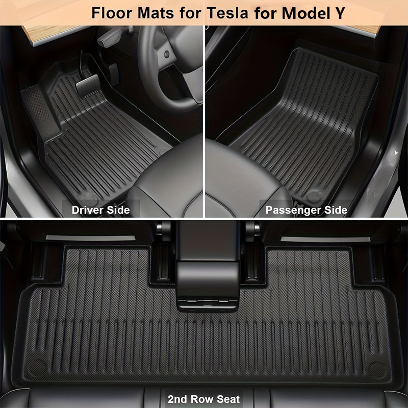 Model Y Floor Mats: 7 Seater 2020 2023 Accessories - Temu