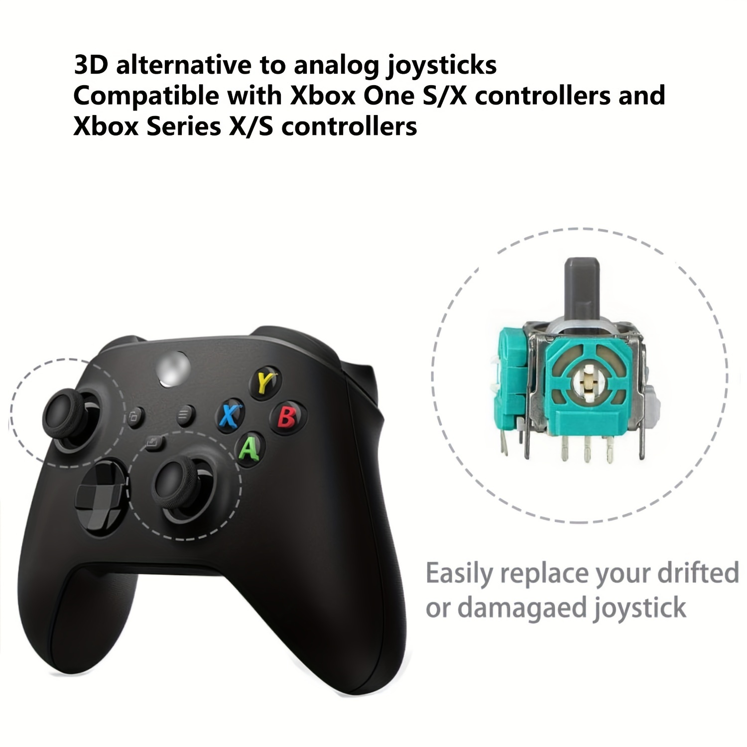 OEM Analog Joystick 3D Module Replacement For Xbox One Elite Series 2  Controller
