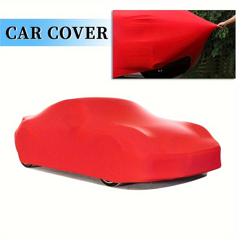 INDOOR CAR COVER PASSEND FÜR FORD MUSTANG VI AUTOABDECKUNG ROT