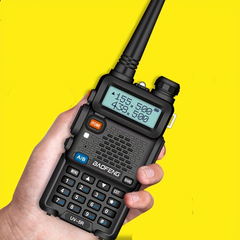BAOFENG GT-5R Walkie Talkie bidireccional de Banda Dual Radio UHF