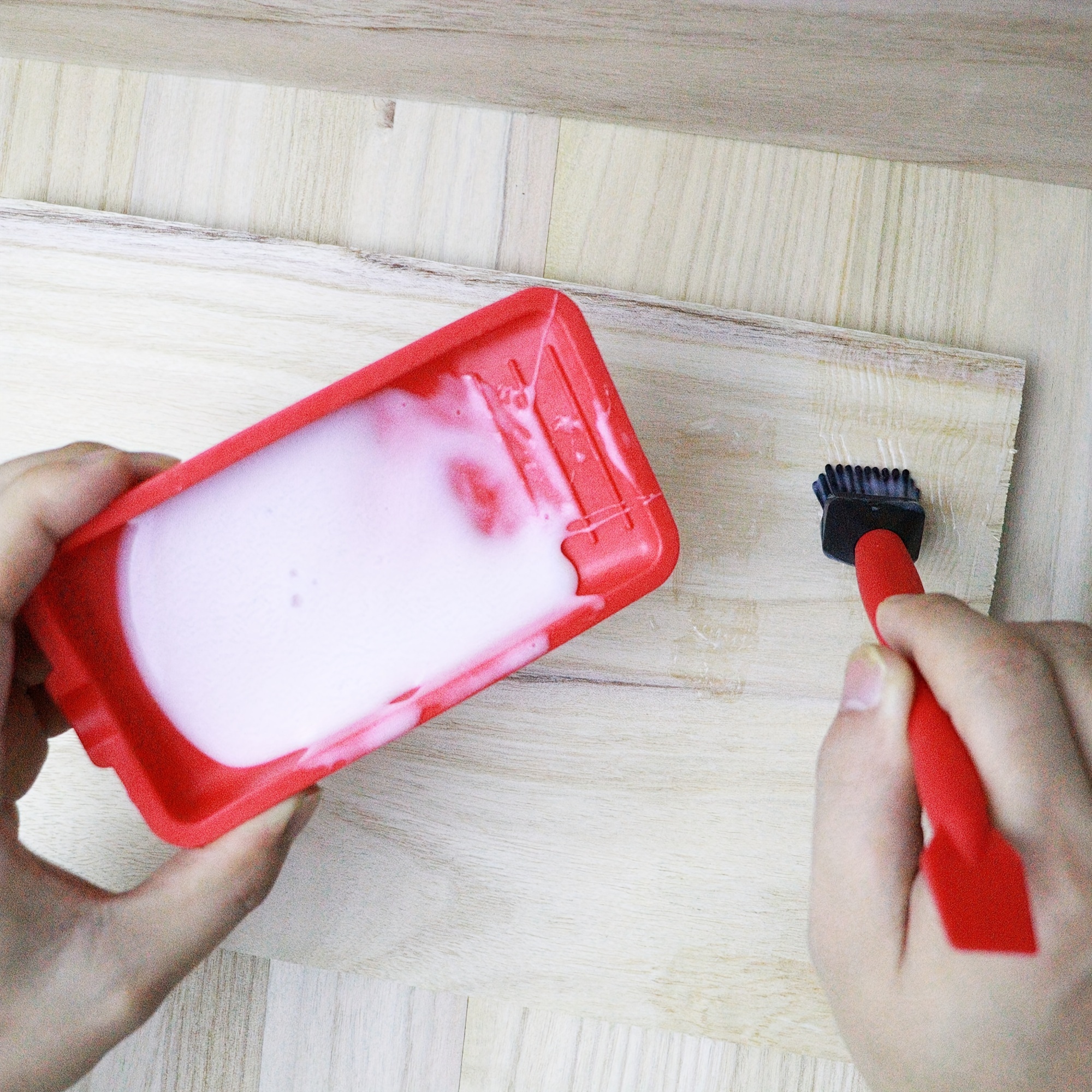 Silicone Glue Kit Glue Brush Rotating Tape Measure Painting - Temu