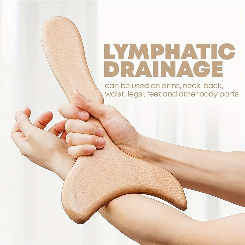 5-In-1 Professional Wood Therapy Massage Tools,Lymphatic Drainage