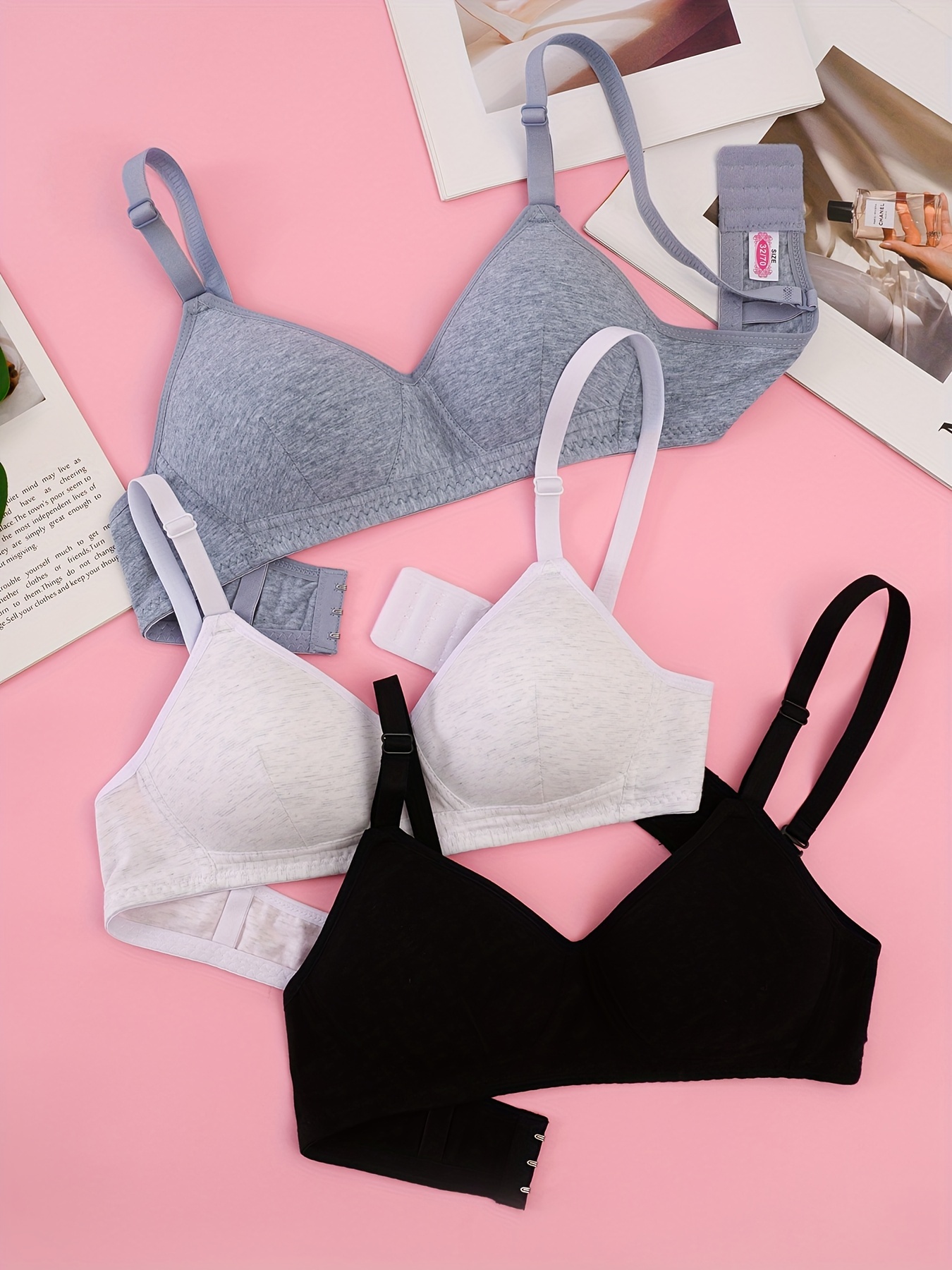 Soft Cotton Strapless Bra For Summer Girls Solid Colors, Ideal For Gym And  Knix Underwear Bras From Yongyiyi, $10.7