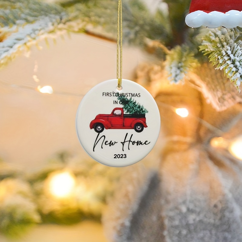  2023 Christmas Neighbor Ornaments, Christmas Decorations, Christmas  Neighbor Gift, New Home Gifts for Home Owner Ideas, Housewarming Gift,  Ceramic Christmas Ornaments : Home & Kitchen
