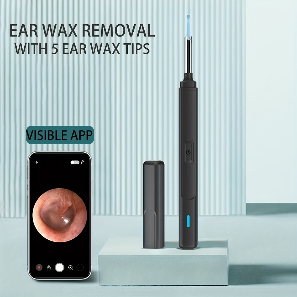 Ear Cleaner With Camera Ear Wax Removal With Ear Endoscope - Temu