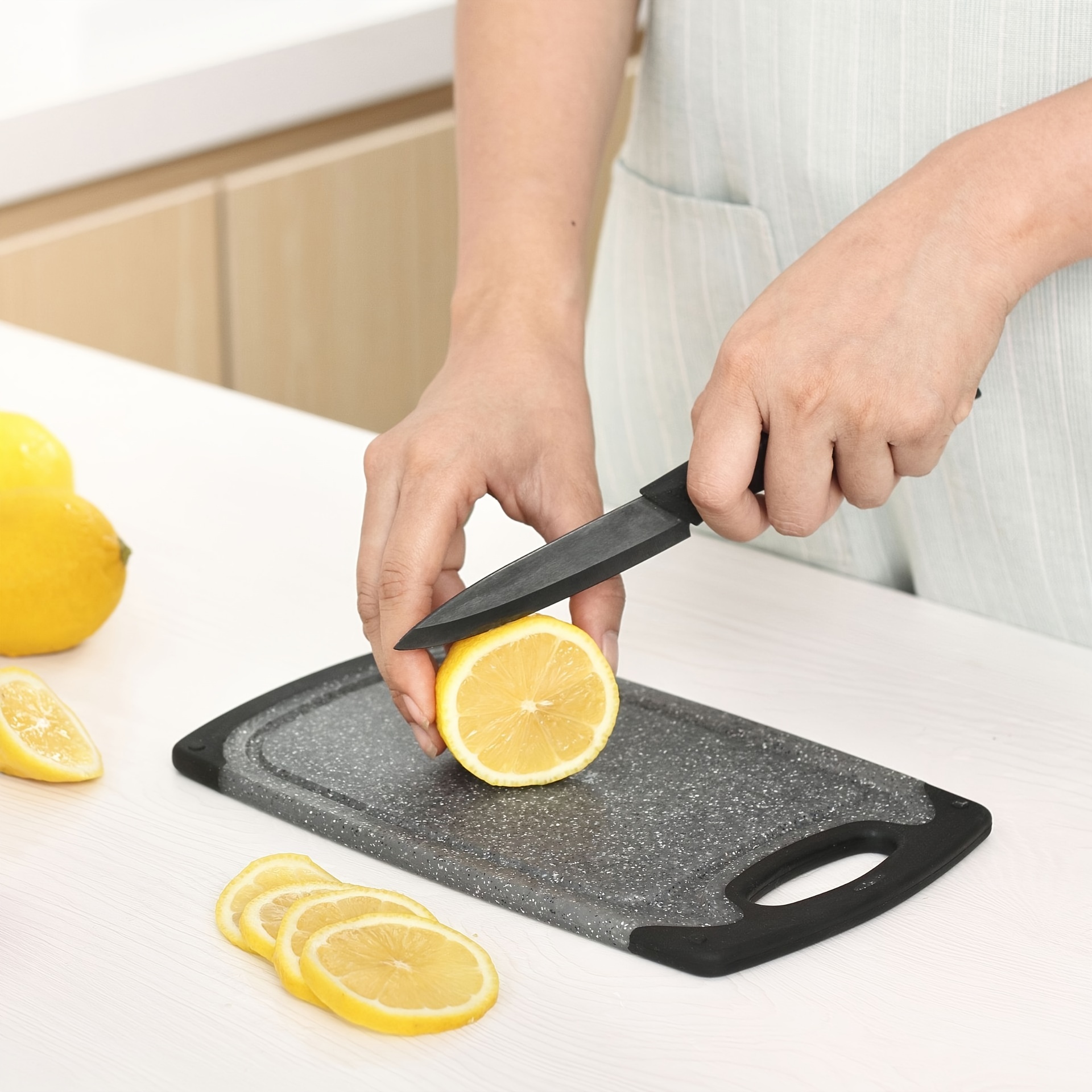 Extra Large Cutting Boards, Plastic Cutting Boards for Kitchen (Set of 4)  Cutting Board Set Dishwasher Chopping Board with Juice Grooves Easy-Grip