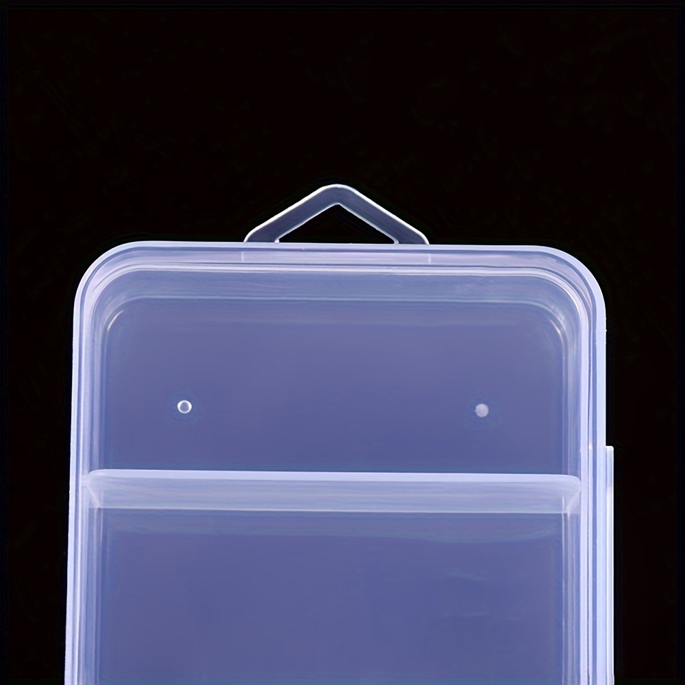 Beaded Storage Box Plastic Transparent Box Nail Art Jewelry - Temu