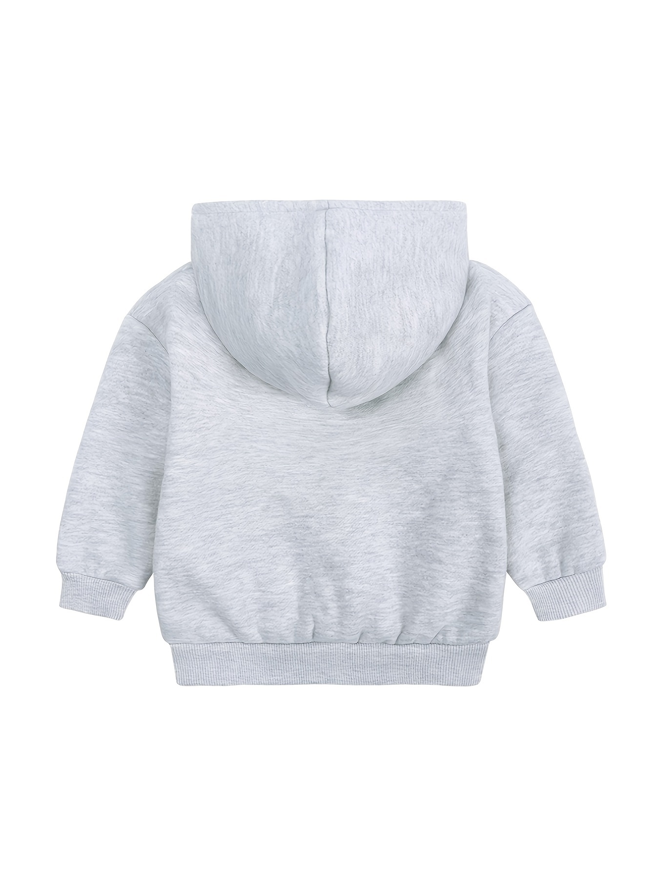 Girls Fleece Zip Hoodie Sweatshirt Warm & Comfortable Fit Jacquard