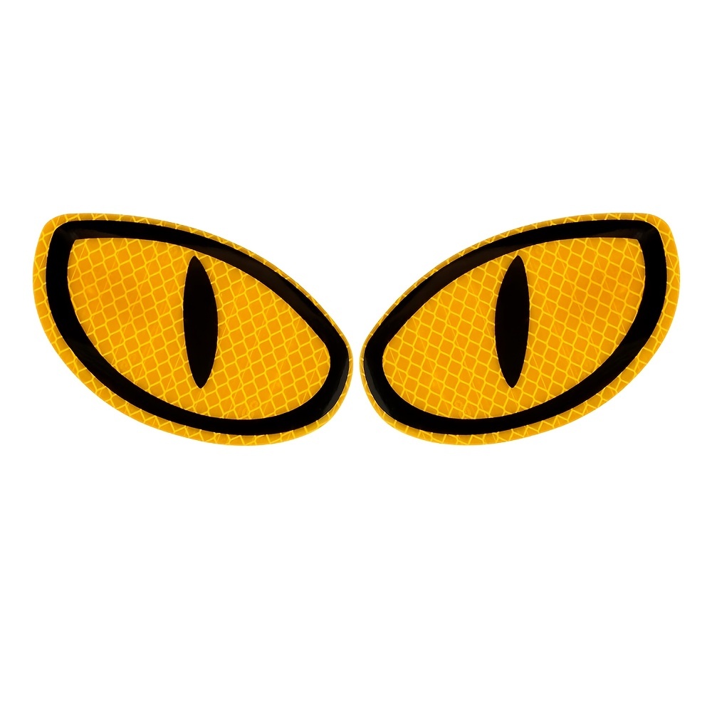 Enhance Safety: 2Pcs Reflective Stickers for Vehicles