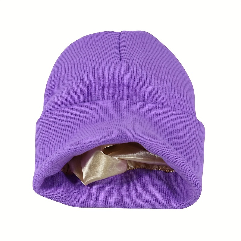 OCTERING® Slouch Bonnet long en tricot unisexe pour homme et femme