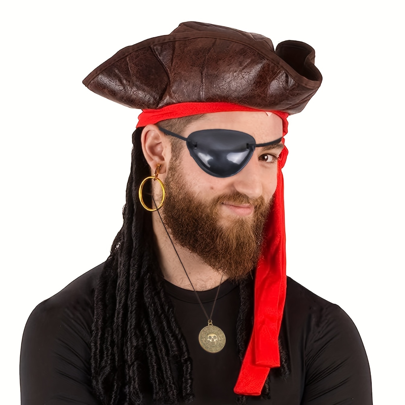 Kit accesorios del pirata Tobias para hombre