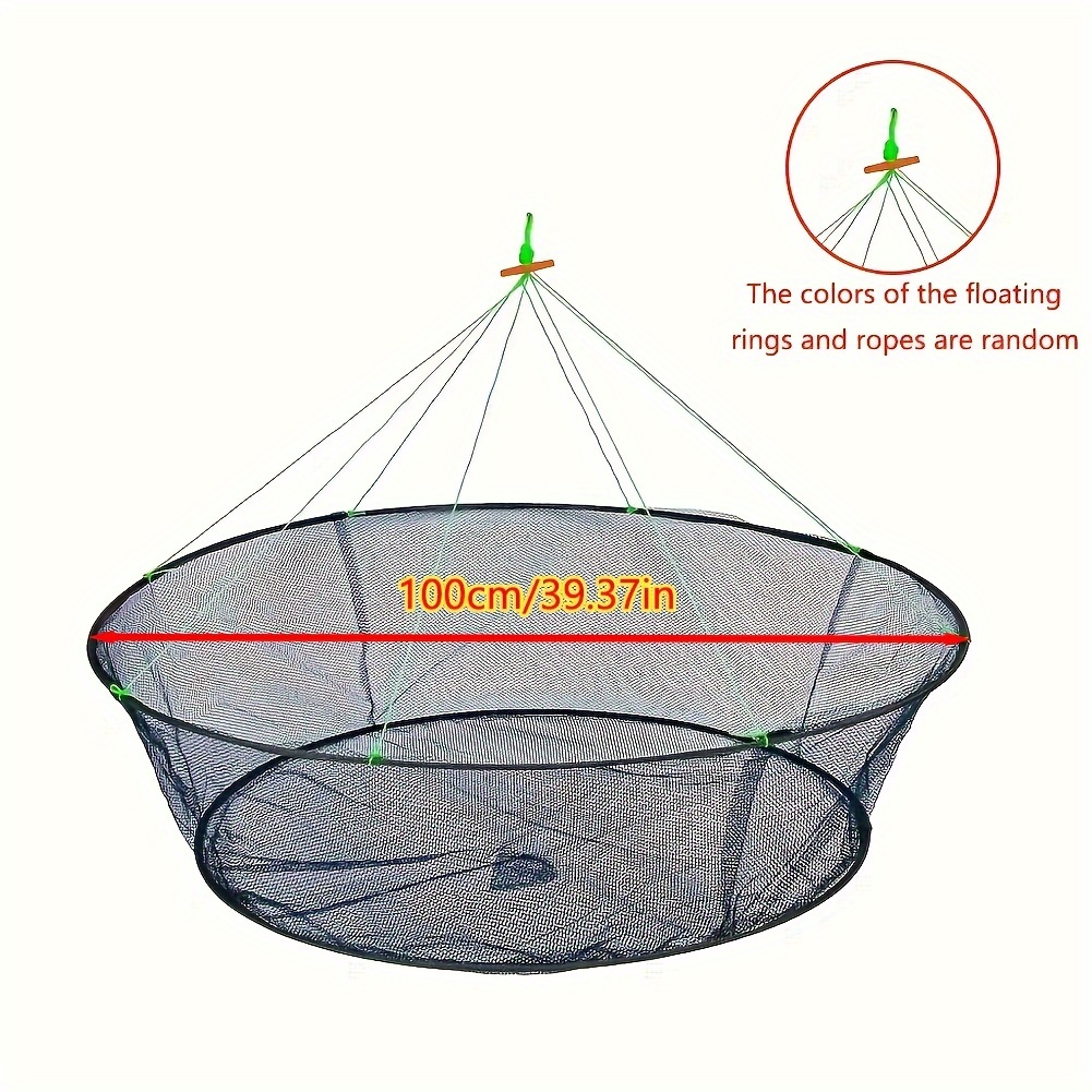 Steel Wires Fishing Net Fishing Trap Cage Crab Outdoor - Temu United Kingdom