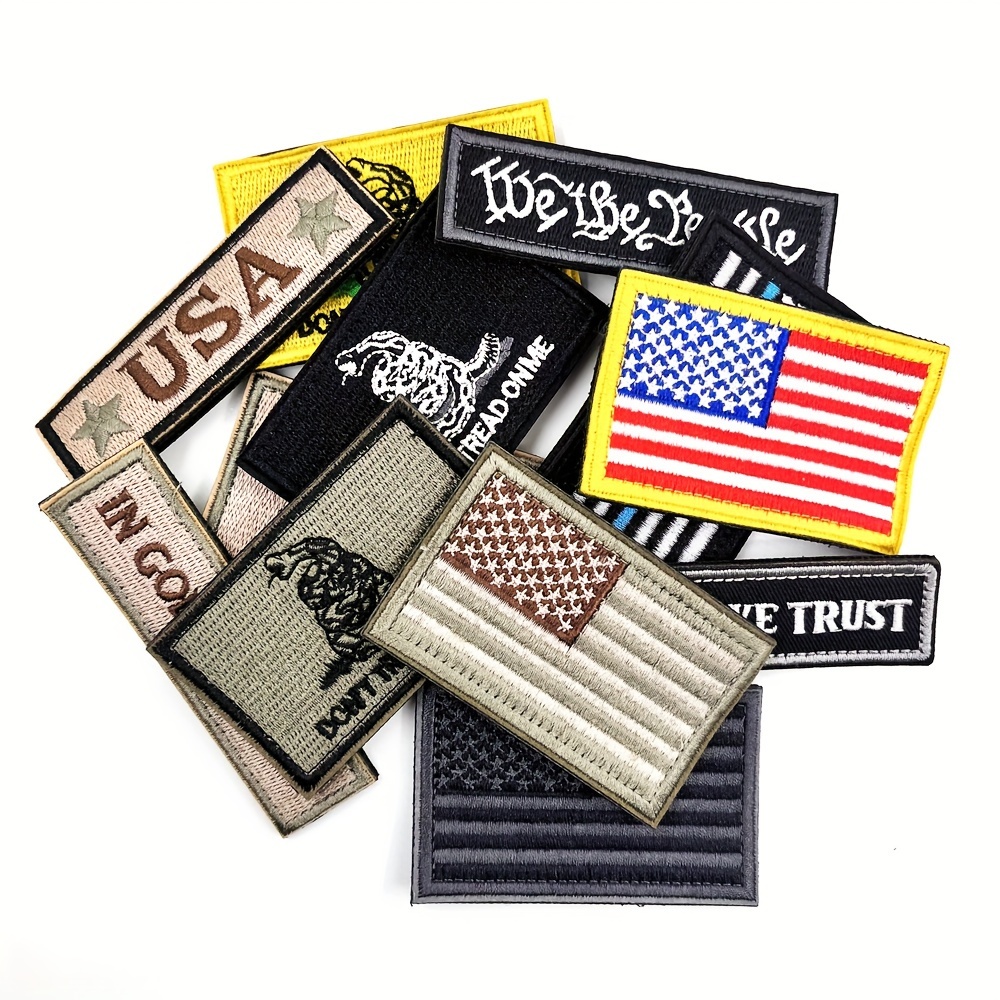 Creative Embroidered Cloth Patches Hook And Loop Fasteners - Temu