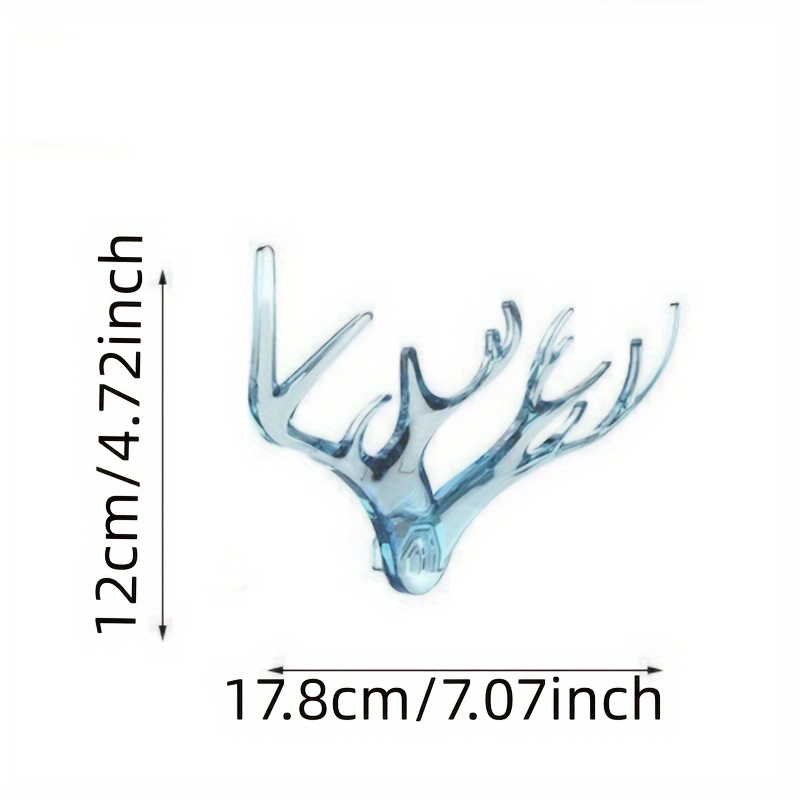 American Antler Decorative Hook Self-Adhesive Punch-Free Wall