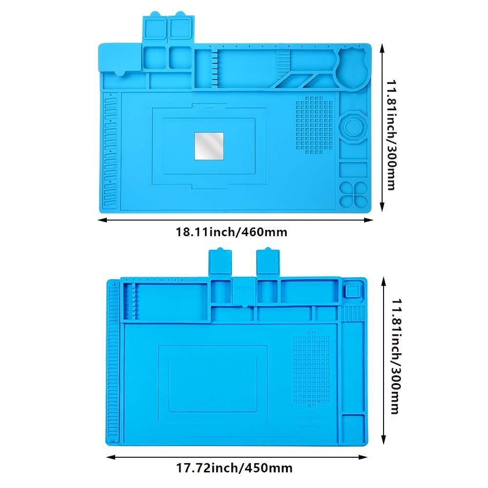 Insulation Silicone Soldering Mat Repair Mat Heat Resistant - Temu