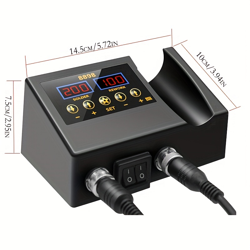 Soldering Station Digital Temperature Adjustable 1 Smd - Temu