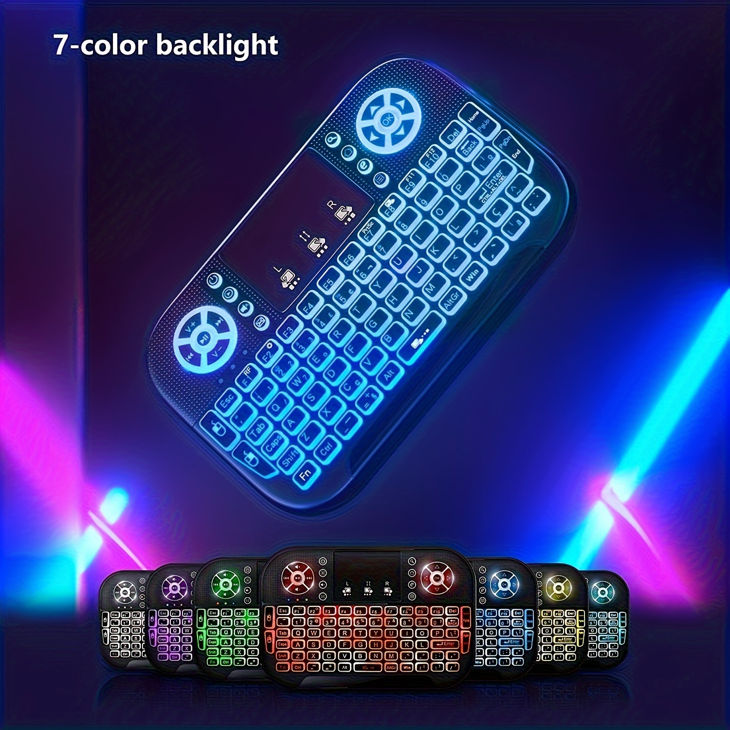 Teclado Inalambrico Retroiluminado - Temu