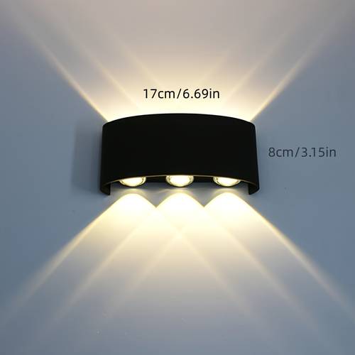led wall light with up and down lighting ac85 265v indoor lighting 1 pack