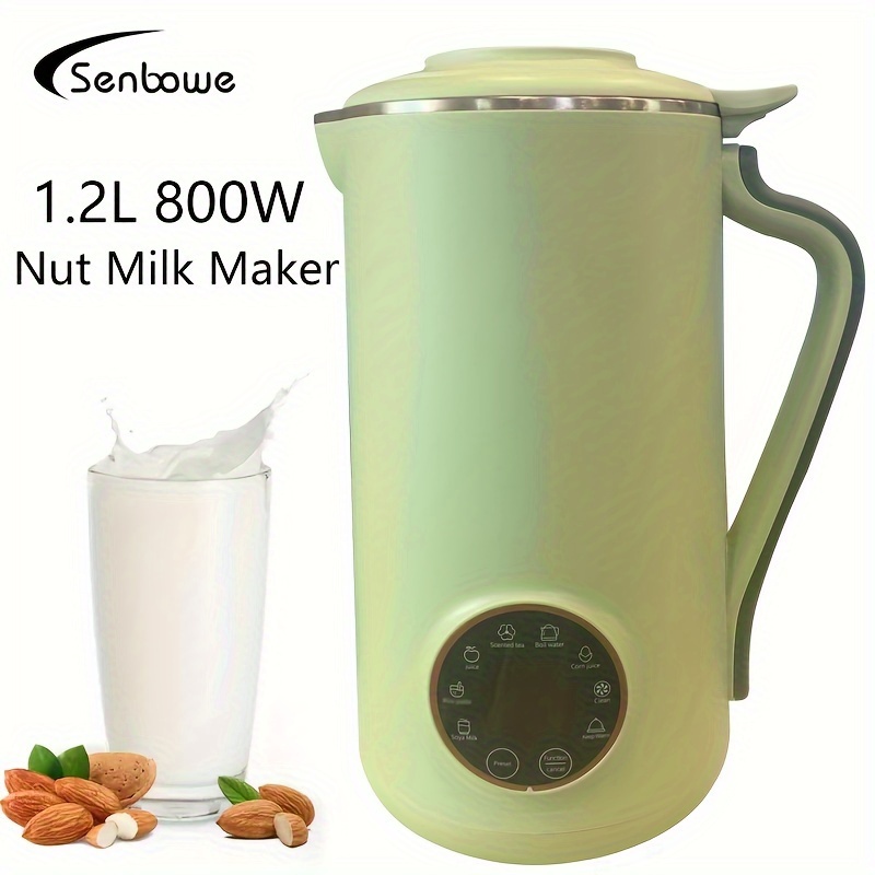 Multi-function Nut Milk Making Machine With 350 ml Capacity, Blend Soy  Beans, Almonds, Oats, Coconut, Chocolate, Porridge or Plant Based Milk.