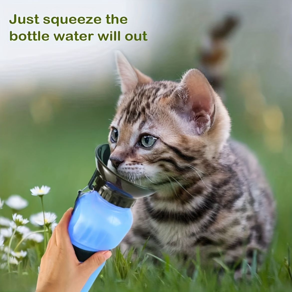 Portable Pet Water Dispenser: Keep Your Dog & Cat Hydrated On-the-go With  No-spill Slow Water Feeder! - Temu