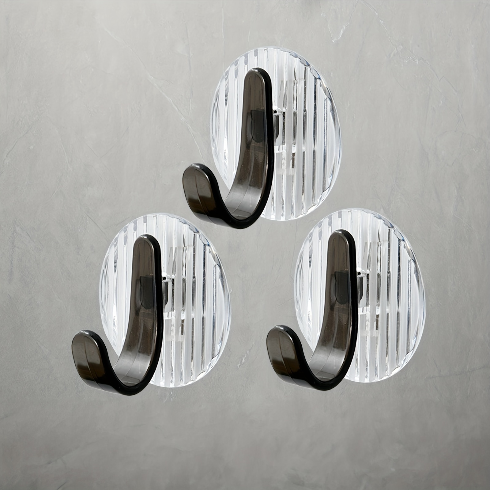 Acrylic Diamond Wall Hooks Adhesive Hooks Hanging Heavy Duty - Temu