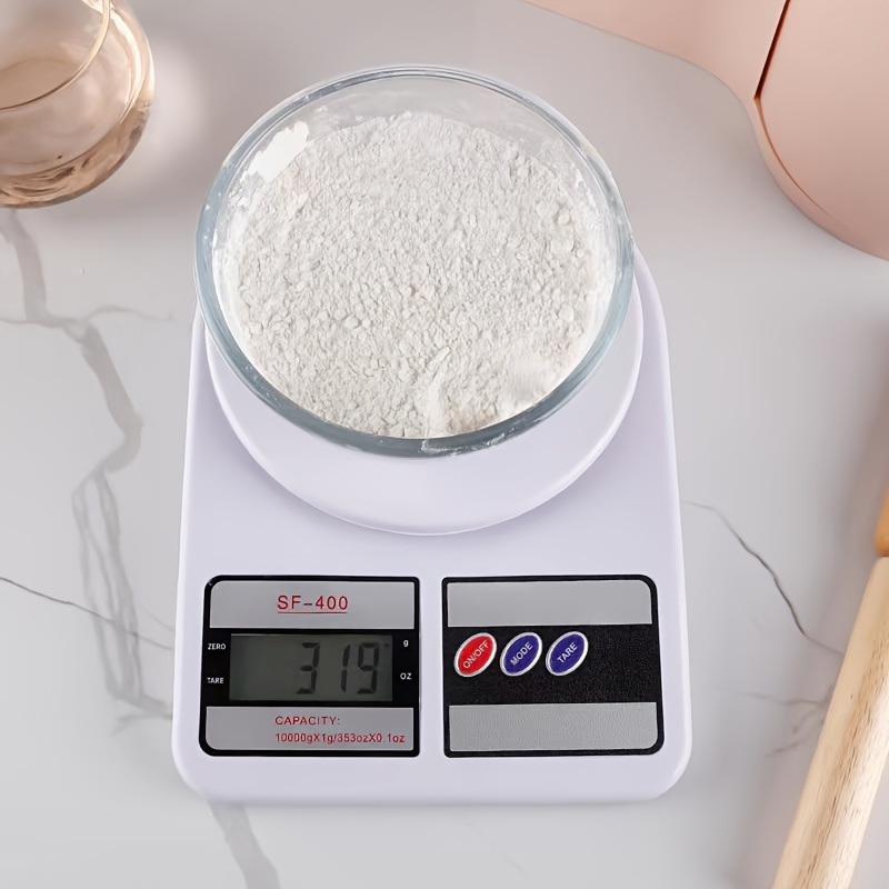 Digital Food Scale, 22 lbs/10kg Multifunction Kitchen Scale with Large Back-Lit LCD Display and Tare Function for Cooking Baking Diets