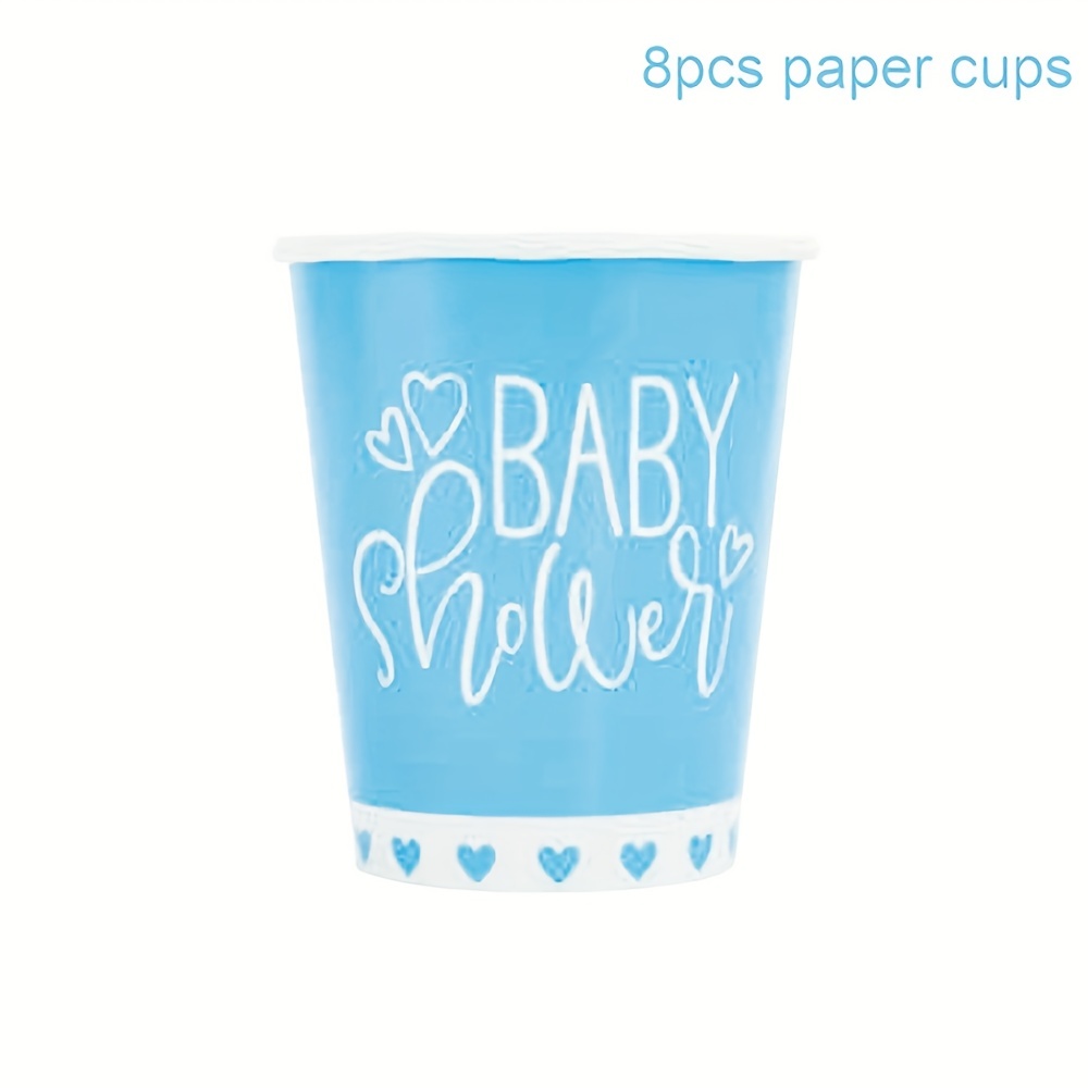 Baby shower paper best sale cups