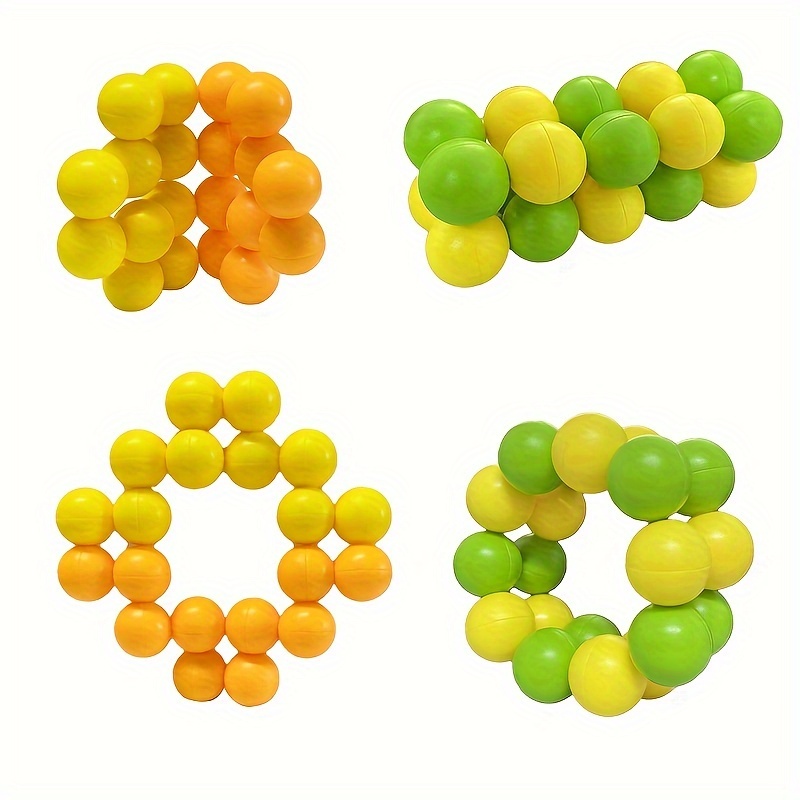 Jeux de Casse-tête,Boule de décompression 3D,Composée de 20 boules,Boule  magnétique colorée Boule d'intelligence Jouet d'apprentissage précoce,Jouet  anti-stress,pour enfants adultes Réduire le stress : : Jeux et  Jouets