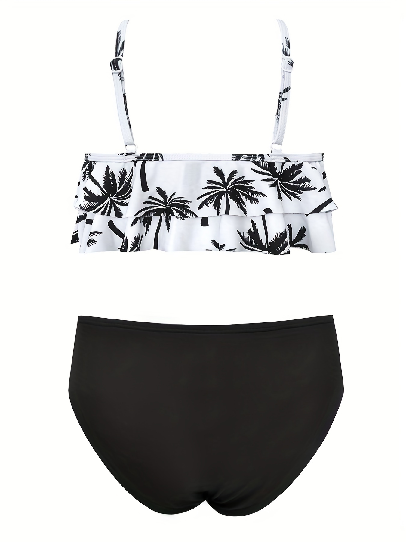 Black & White 2-PIECE Girls Bikini SET